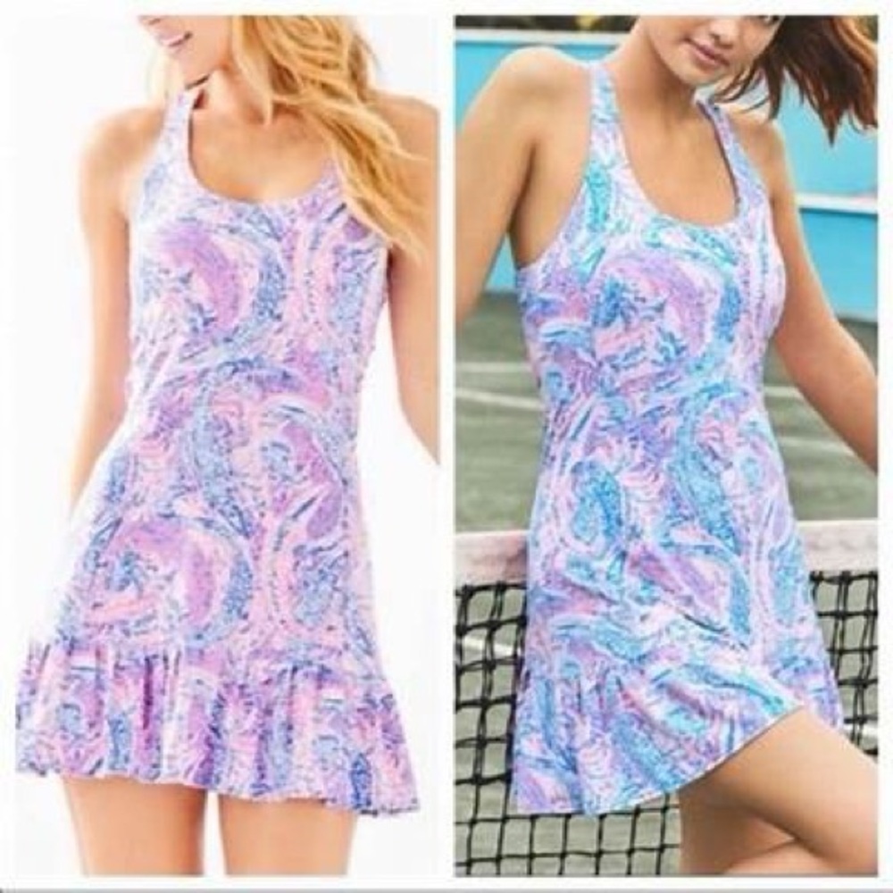 Lilly Pulitzer Luxletic Pink and Blue Activewear